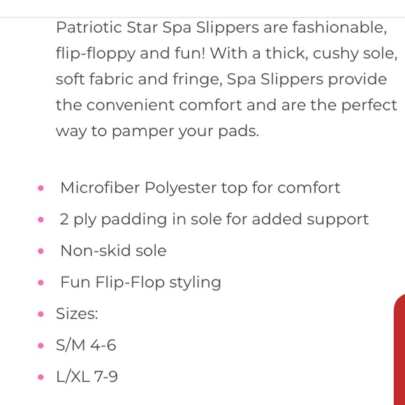 NWTS Lazy One Stars Spa Slippers Size S/M - Picture 8 of 8